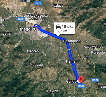 BURSA İNEGÖL GÜNDÜZLÜ MAH.1500M² TARLA SATILIKTIR - BURSA İNEGÖL fotoğraf 6